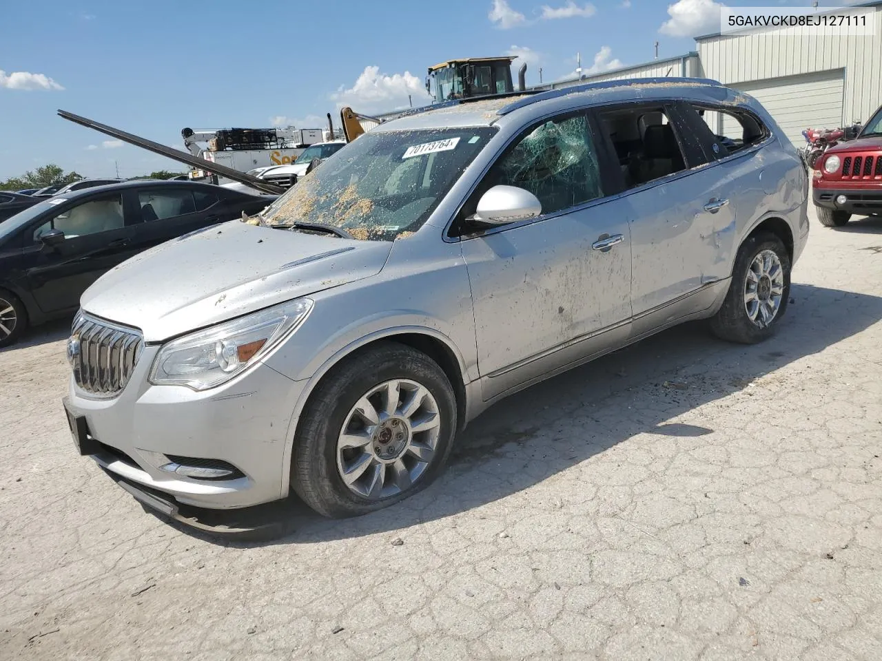 2014 Buick Enclave VIN: 5GAKVCKD8EJ127111 Lot: 70173764