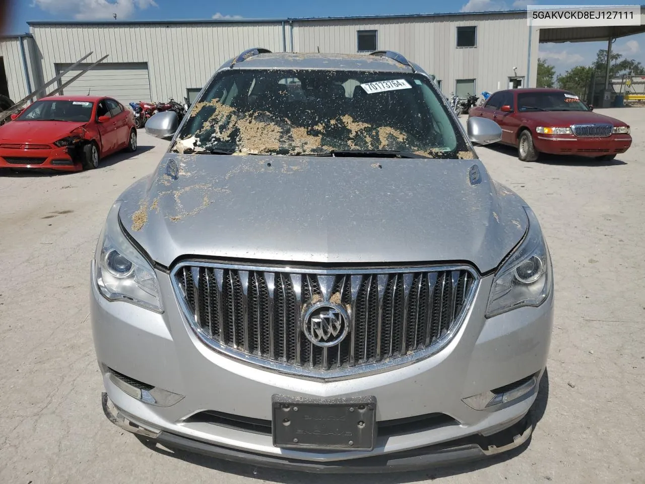 2014 Buick Enclave VIN: 5GAKVCKD8EJ127111 Lot: 70173764