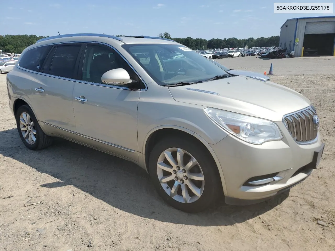 2014 Buick Enclave VIN: 5GAKRCKD3EJ259178 Lot: 70864644