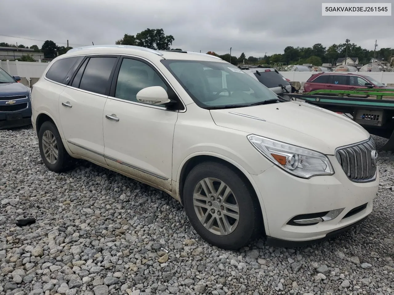 2014 Buick Enclave VIN: 5GAKVAKD3EJ261545 Lot: 72382254