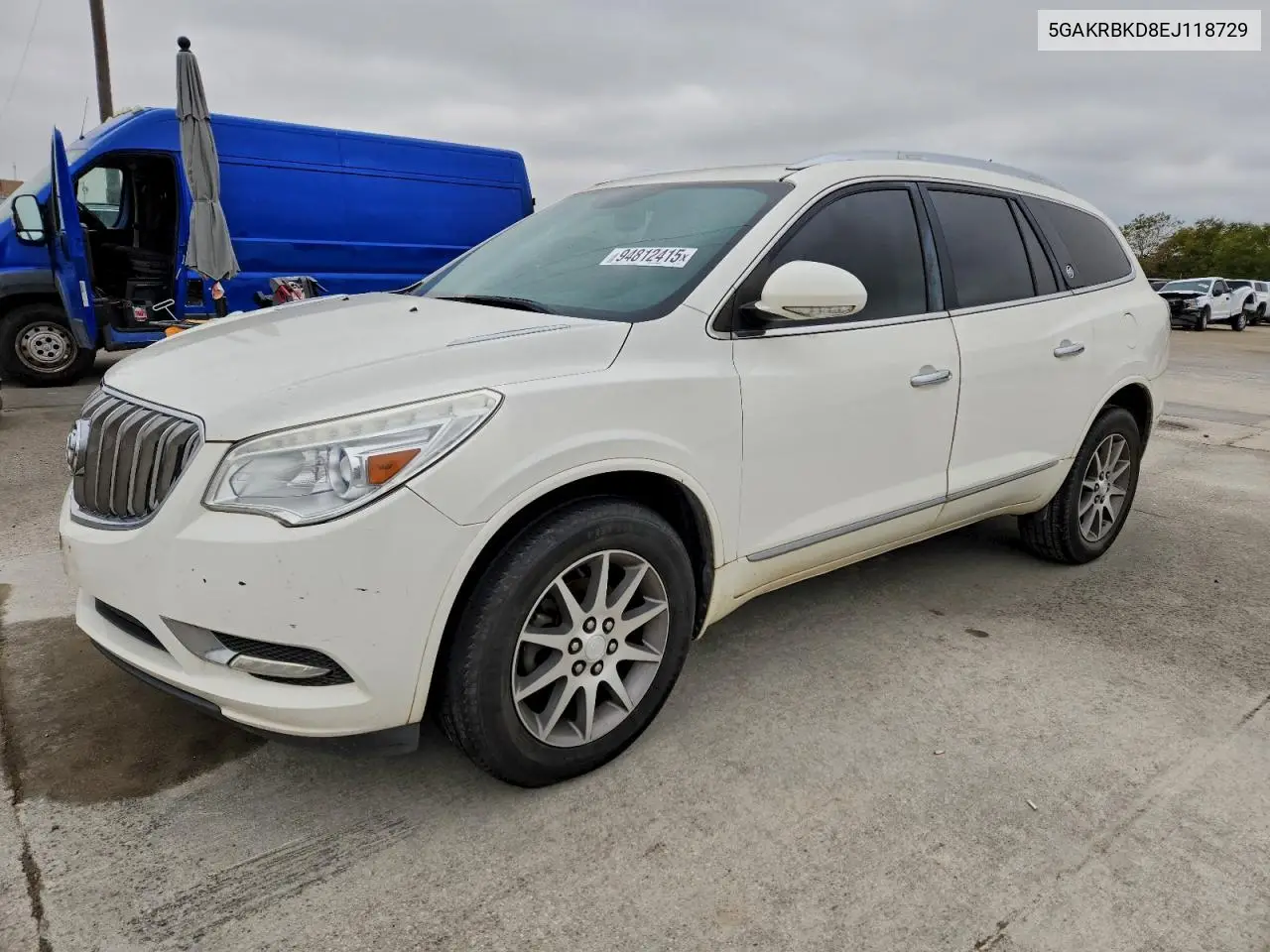 5GAKRBKD8EJ118729 2014 Buick Enclave