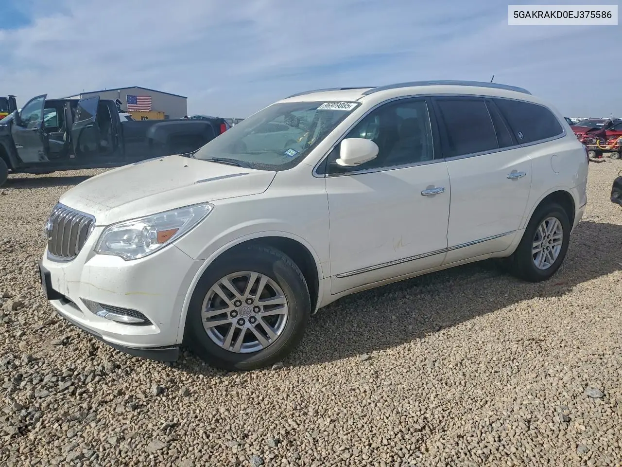 5GAKRAKD0EJ375586 2014 Buick Enclave