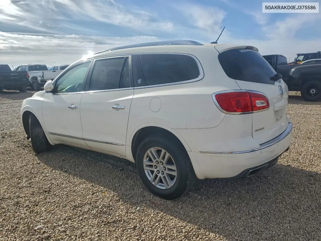 5GAKRAKD0EJ375586 2014 Buick Enclave