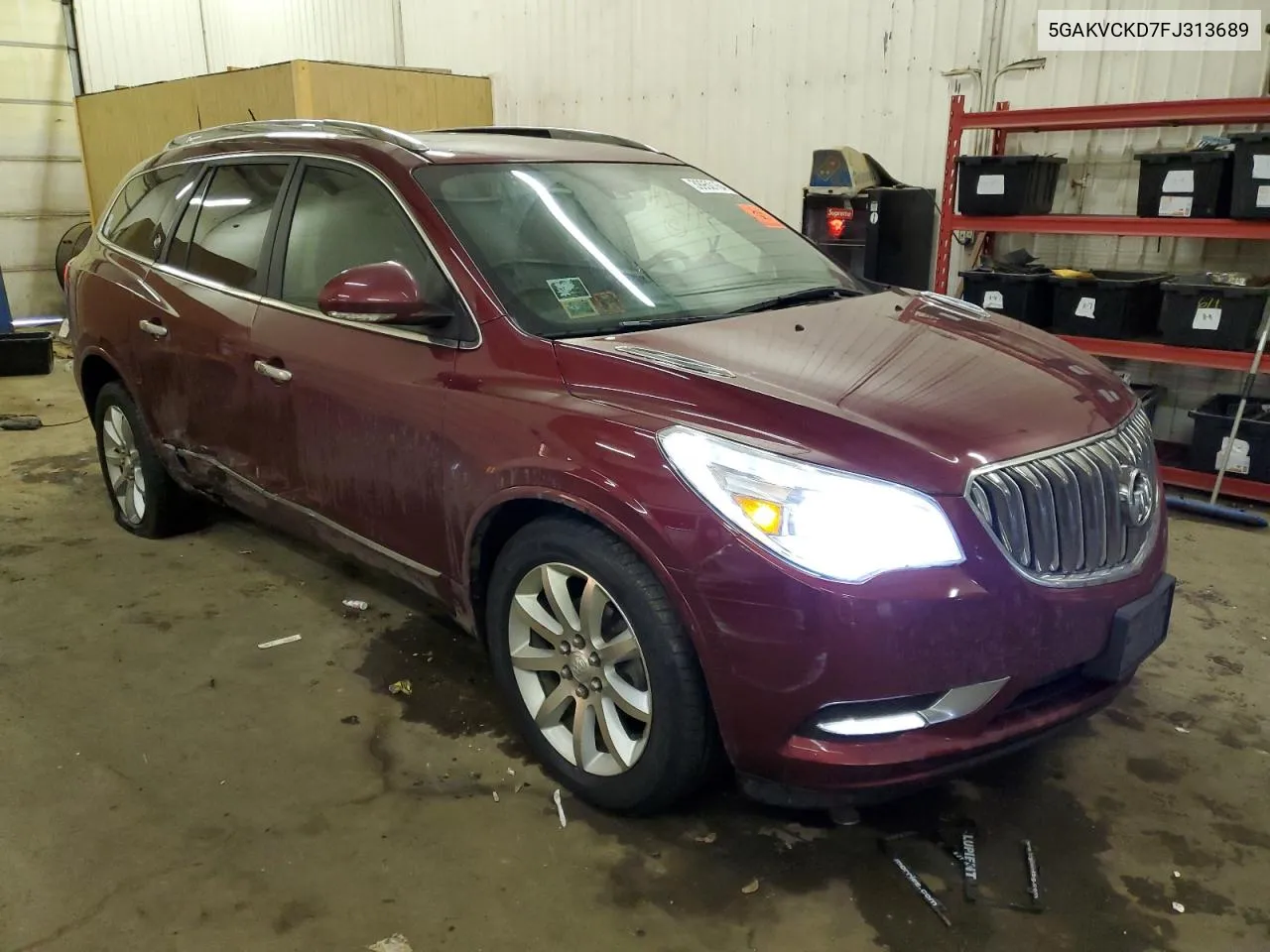 2015 Buick Enclave VIN: 5GAKVCKD7FJ313689 Lot: 39950164