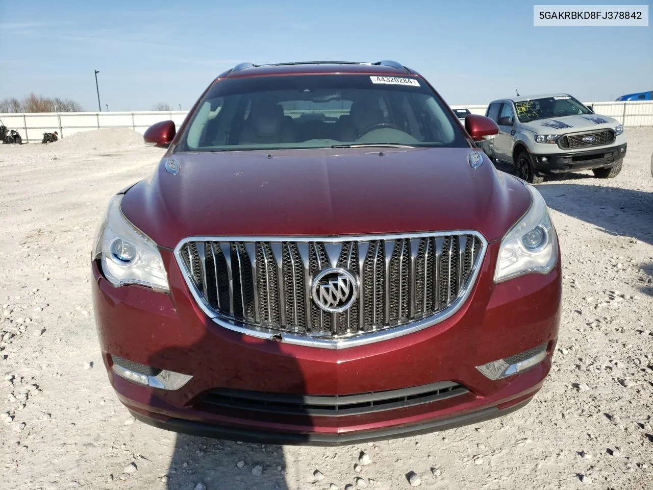 2015 Buick Enclave VIN: 5GAKRBKD8FJ378842 Lot: 44320284