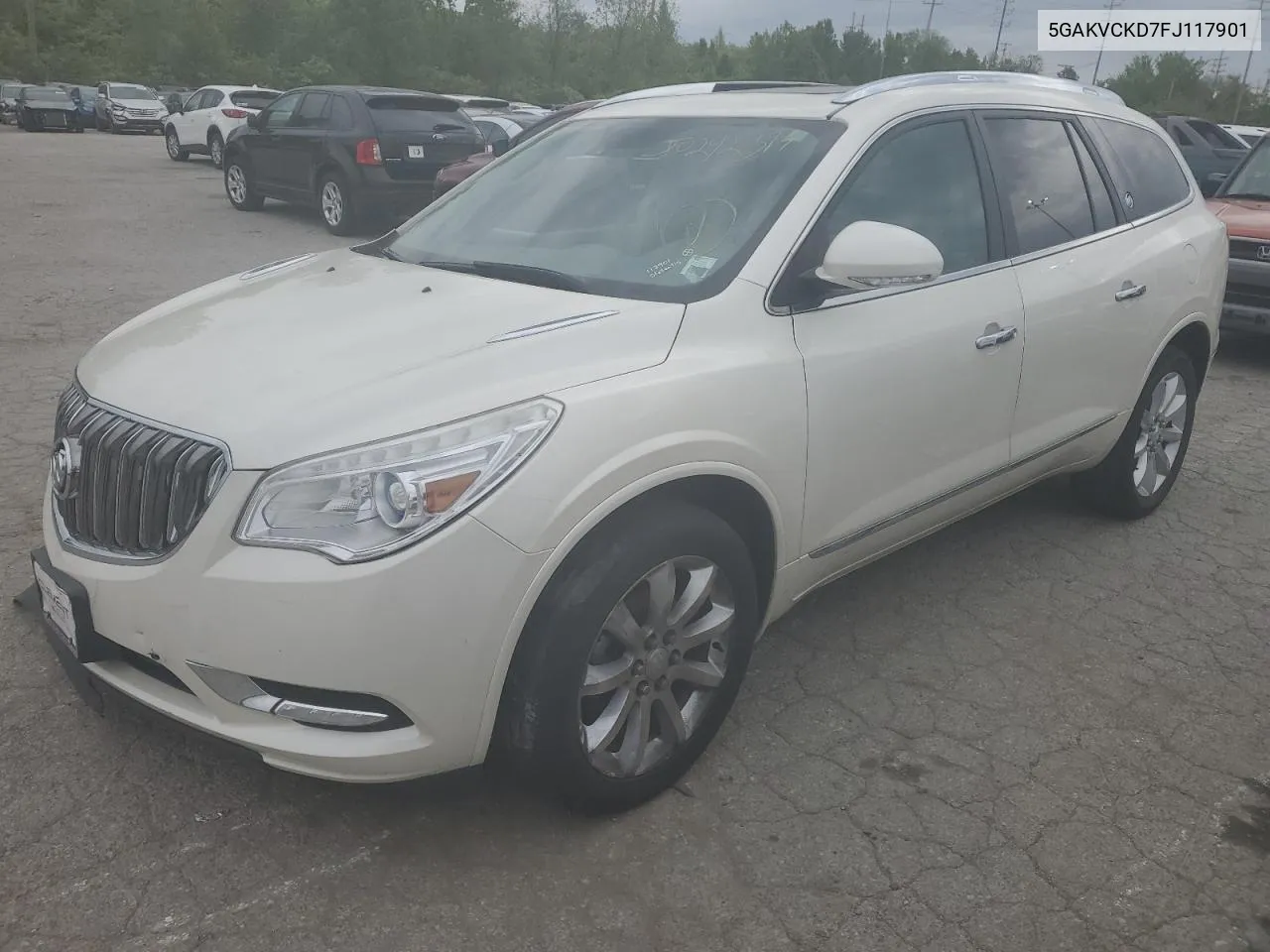 2015 Buick Enclave VIN: 5GAKVCKD7FJ117901 Lot: 50292394