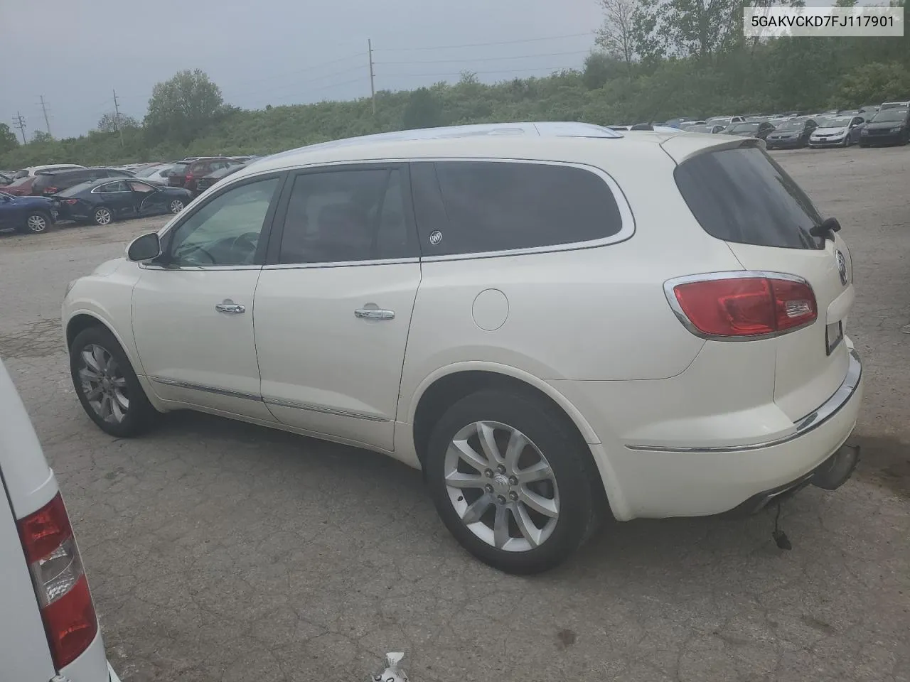 2015 Buick Enclave VIN: 5GAKVCKD7FJ117901 Lot: 50292394