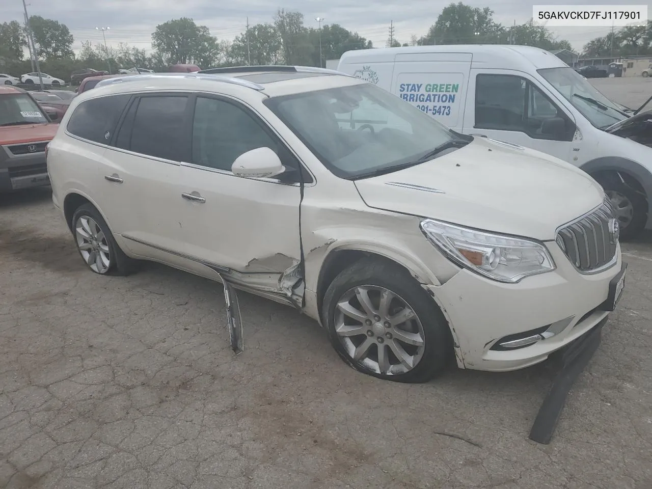 2015 Buick Enclave VIN: 5GAKVCKD7FJ117901 Lot: 50292394