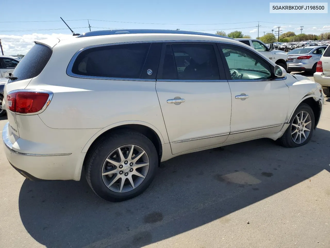 2015 Buick Enclave VIN: 5GAKRBKD0FJ198500 Lot: 53710404