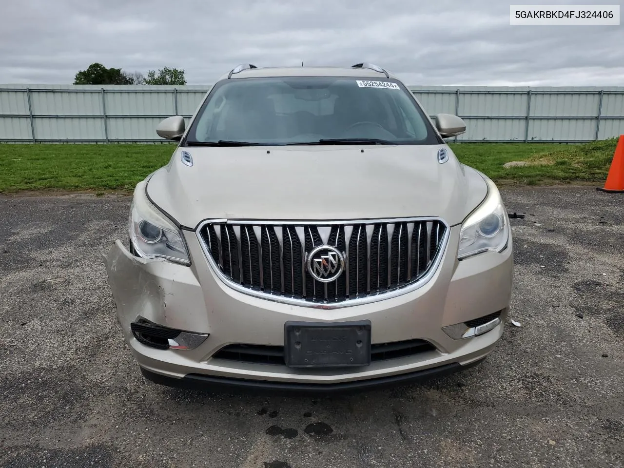 2015 Buick Enclave VIN: 5GAKRBKD4FJ324406 Lot: 55254244