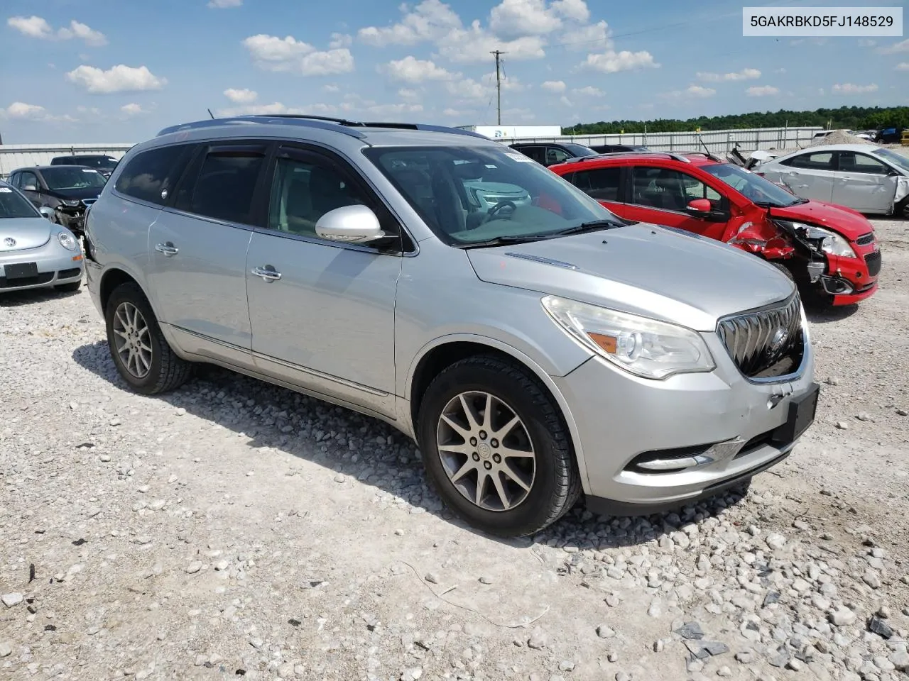 2015 Buick Enclave VIN: 5GAKRBKD5FJ148529 Lot: 55523894