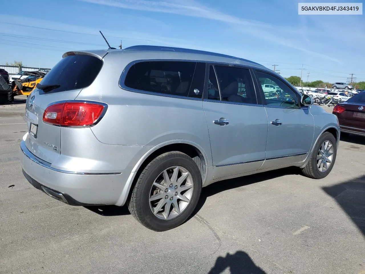 2015 Buick Enclave VIN: 5GAKVBKD4FJ343419 Lot: 55707554