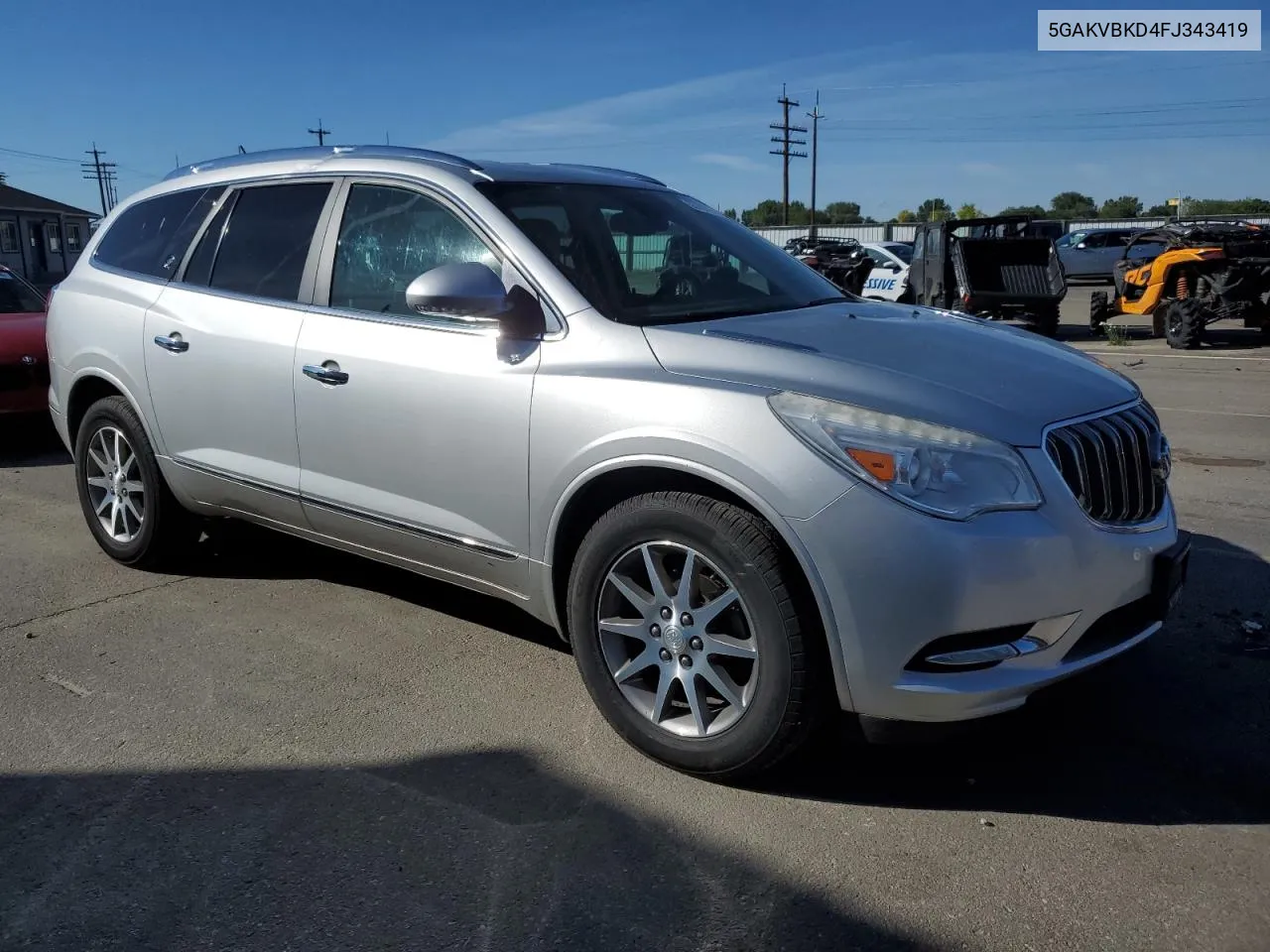 2015 Buick Enclave VIN: 5GAKVBKD4FJ343419 Lot: 55707554