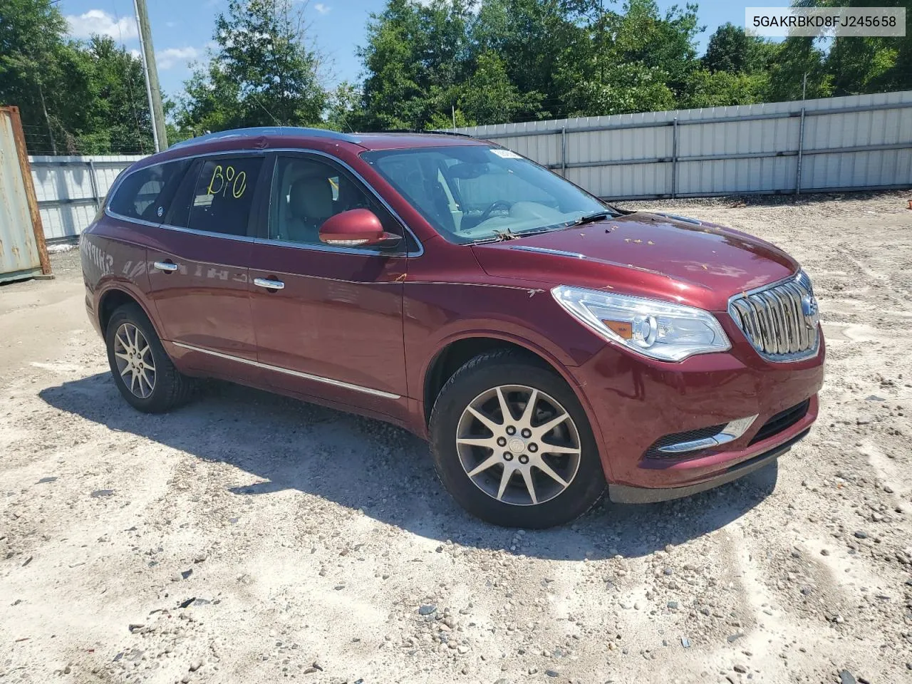 5GAKRBKD8FJ245658 2015 Buick Enclave