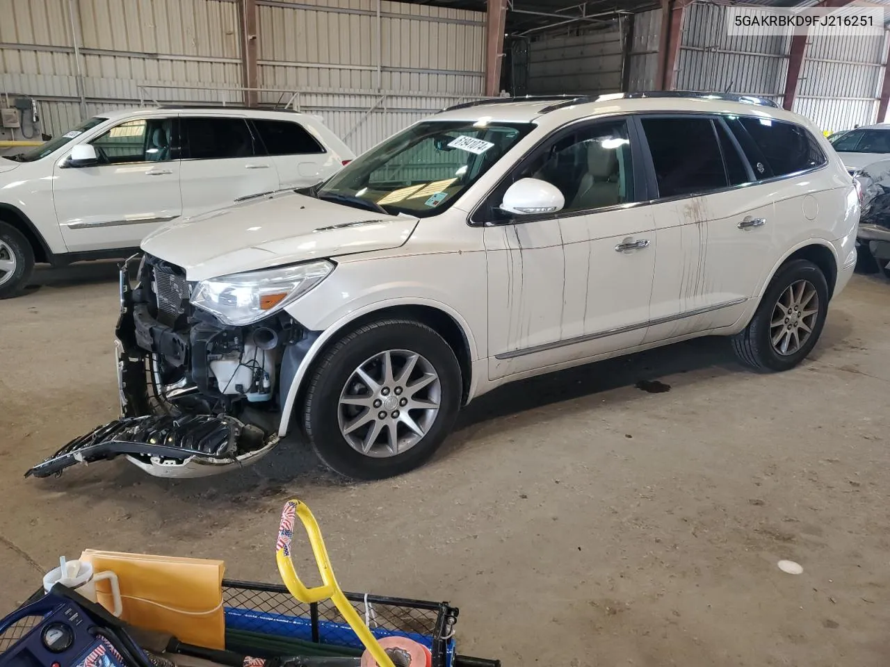 2015 Buick Enclave VIN: 5GAKRBKD9FJ216251 Lot: 61941074