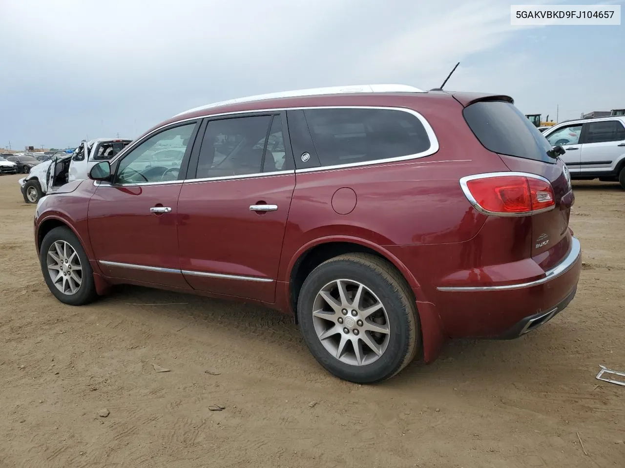 2015 Buick Enclave VIN: 5GAKVBKD9FJ104657 Lot: 63468464