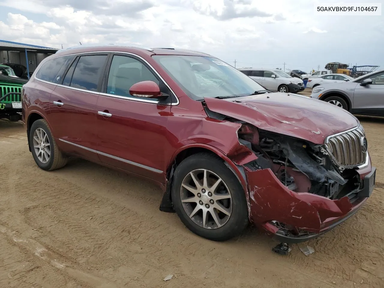 2015 Buick Enclave VIN: 5GAKVBKD9FJ104657 Lot: 63468464