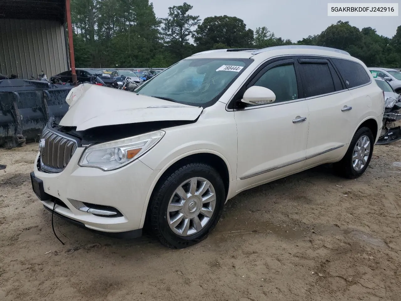 2015 Buick Enclave VIN: 5GAKRBKD0FJ242916 Lot: 63488444