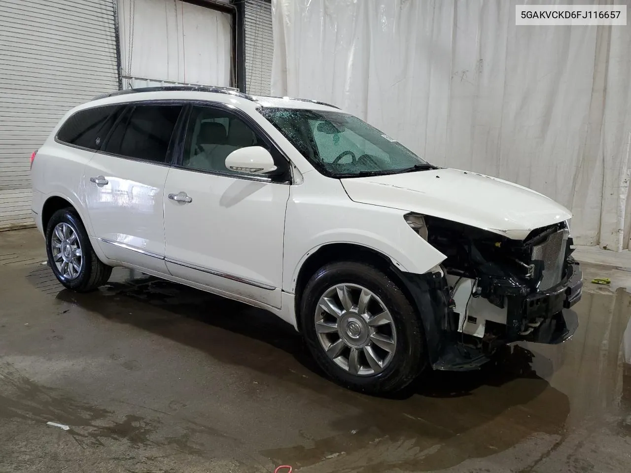 2015 Buick Enclave VIN: 5GAKVCKD6FJ116657 Lot: 65485884