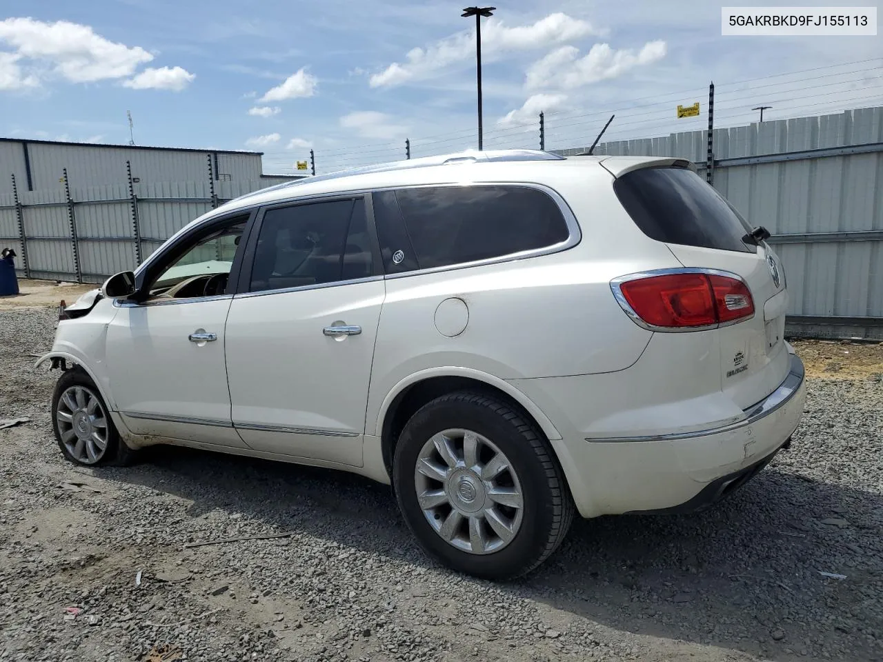 2015 Buick Enclave VIN: 5GAKRBKD9FJ155113 Lot: 69624834