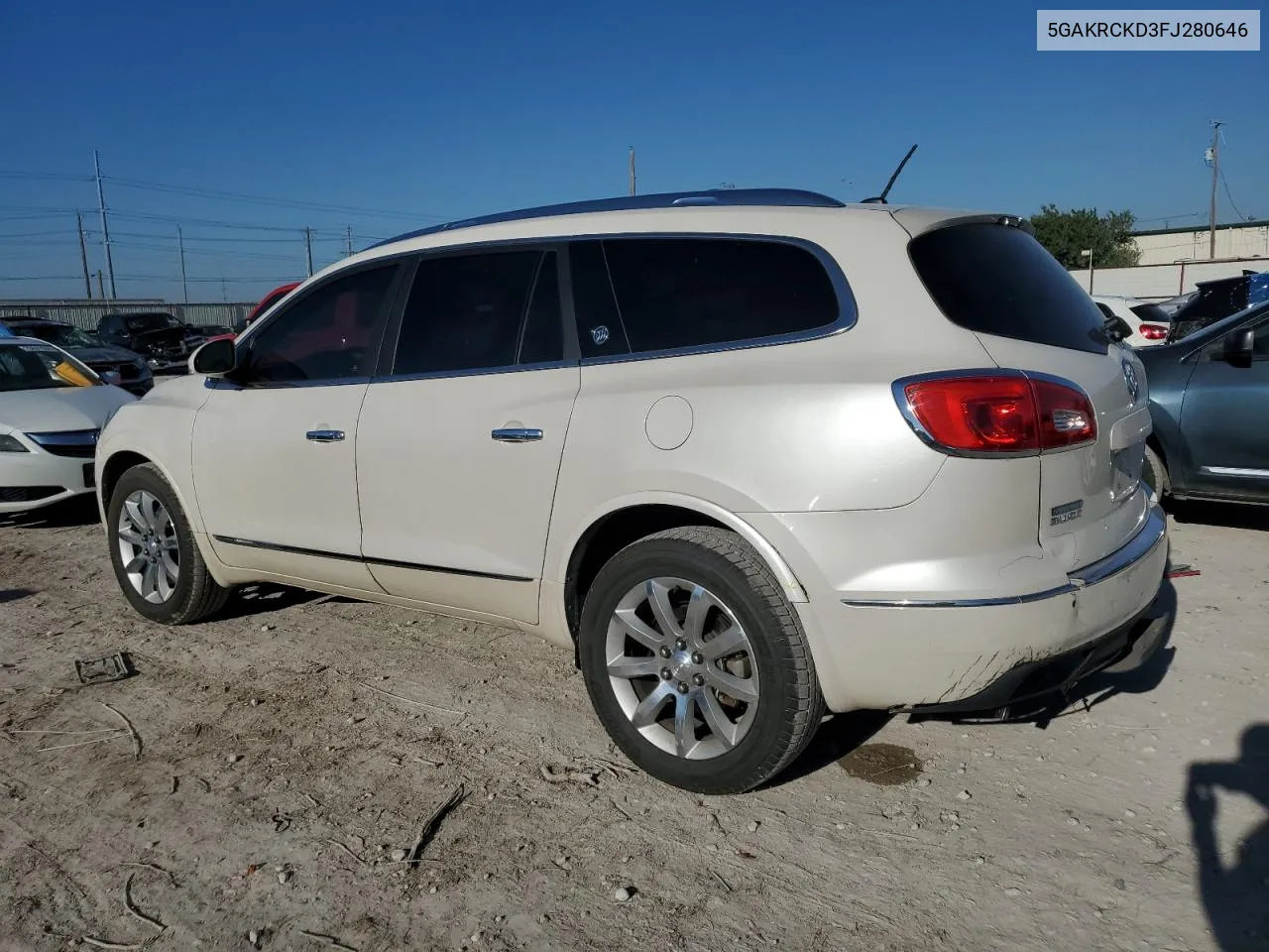 2015 Buick Enclave VIN: 5GAKRCKD3FJ280646 Lot: 70377604