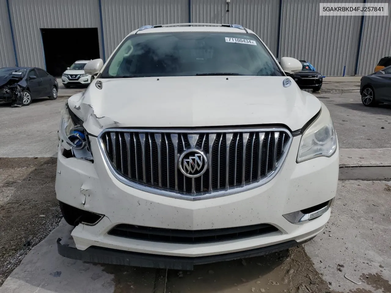 2015 Buick Enclave VIN: 5GAKRBKD4FJ257841 Lot: 71100434