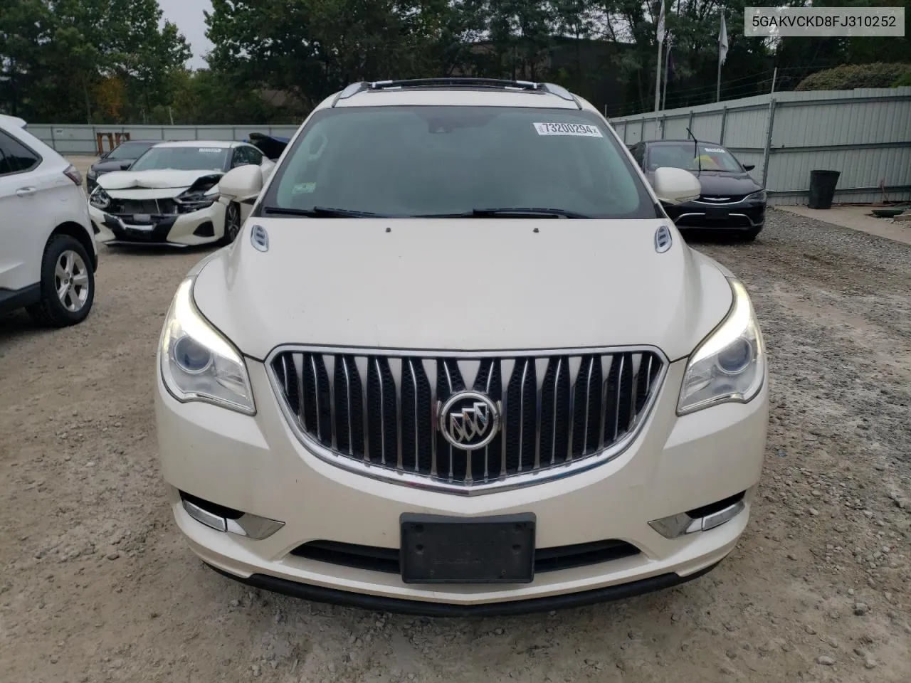 2015 Buick Enclave VIN: 5GAKVCKD8FJ310252 Lot: 73200294