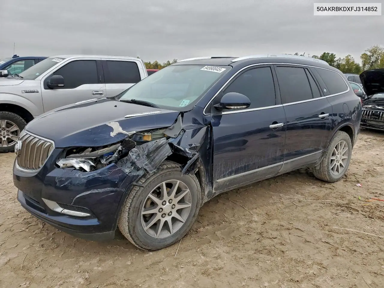 5GAKRBKDXFJ314852 2015 Buick Enclave