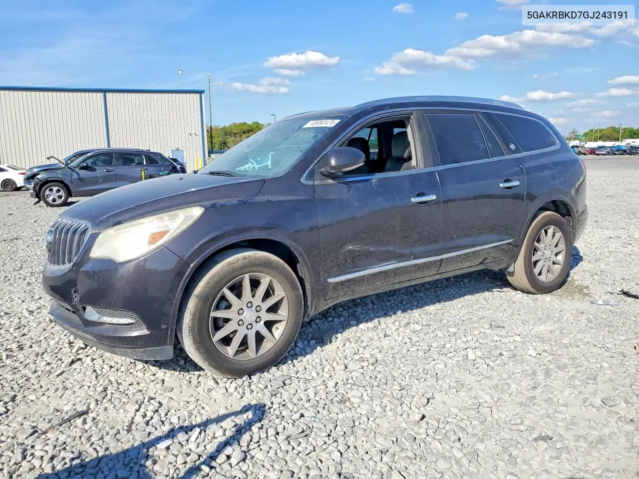 5GAKRBKD7GJ243191 2016 Buick Enclave