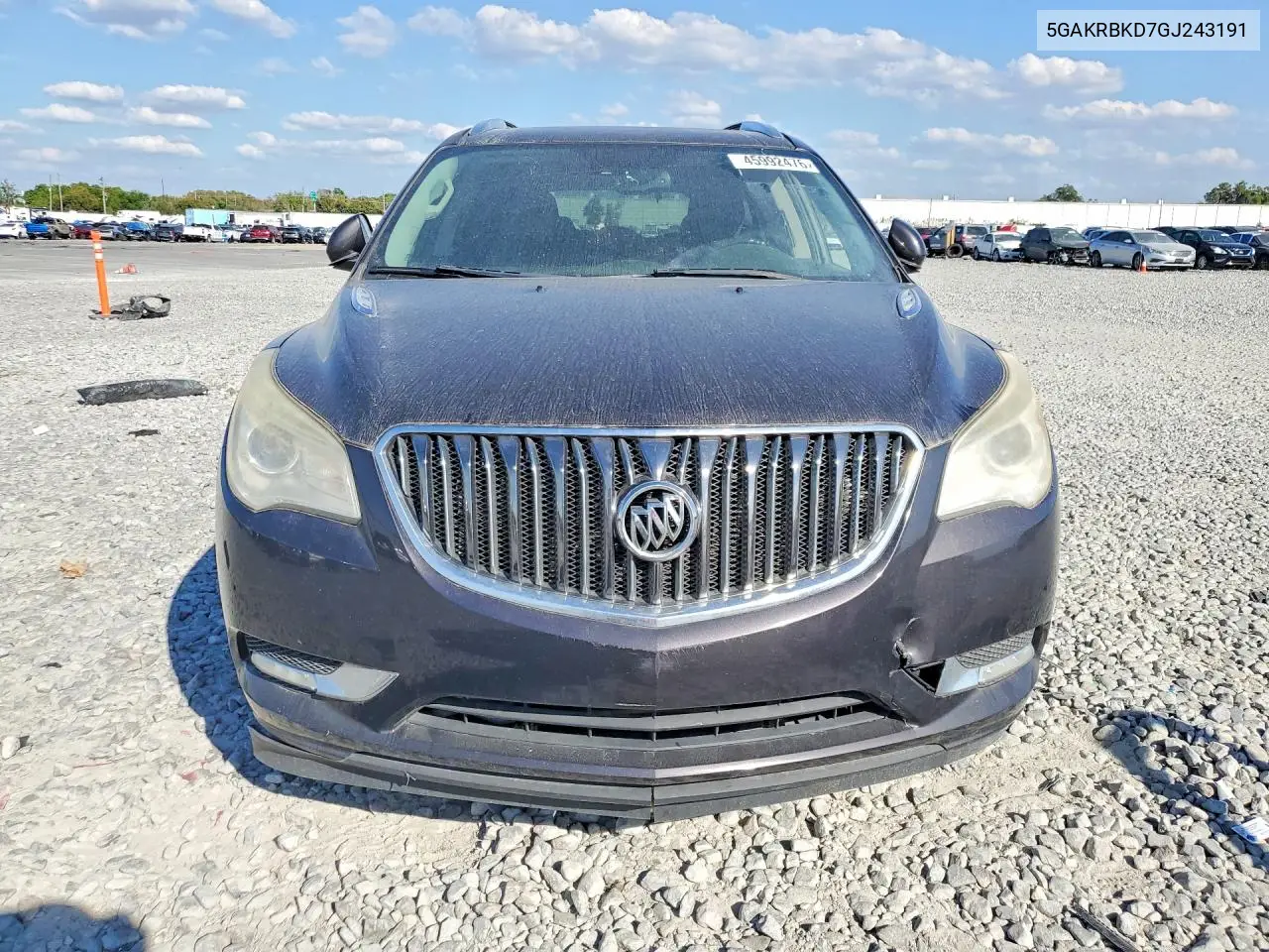 5GAKRBKD7GJ243191 2016 Buick Enclave