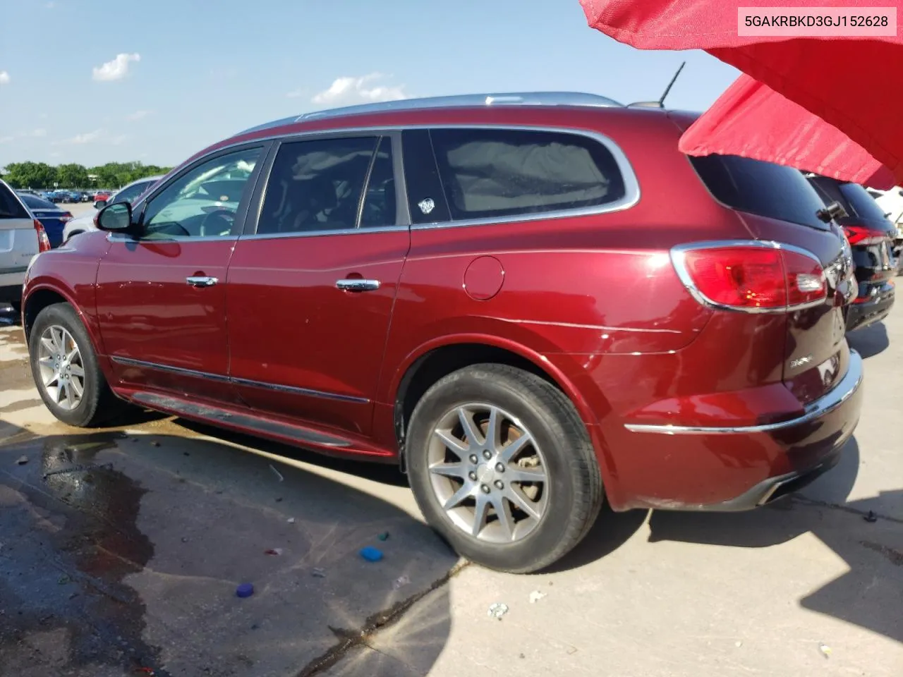 5GAKRBKD3GJ152628 2016 Buick Enclave