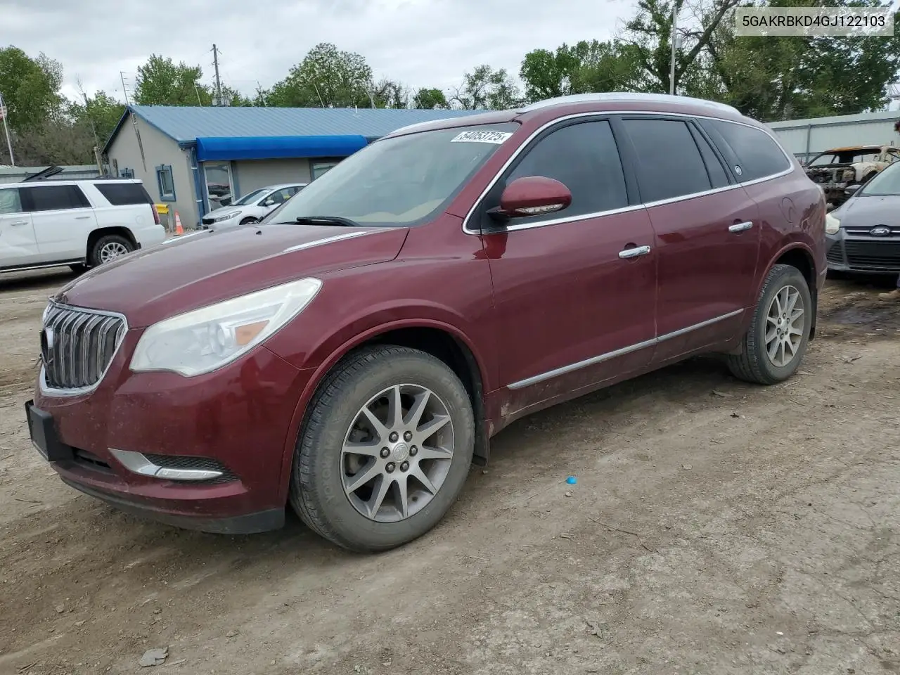 2016 Buick Enclave VIN: 5GAKRBKD4GJ122103 Lot: 54053725
