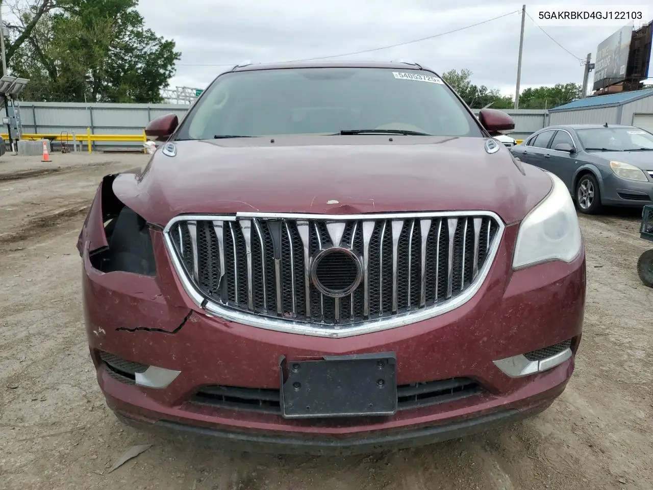 2016 Buick Enclave VIN: 5GAKRBKD4GJ122103 Lot: 54053725