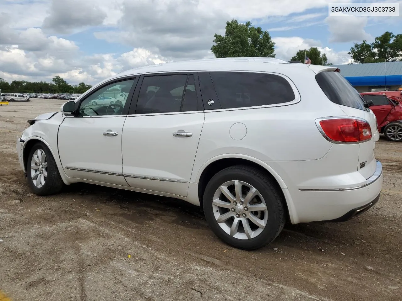 5GAKVCKD8GJ303738 2016 Buick Enclave