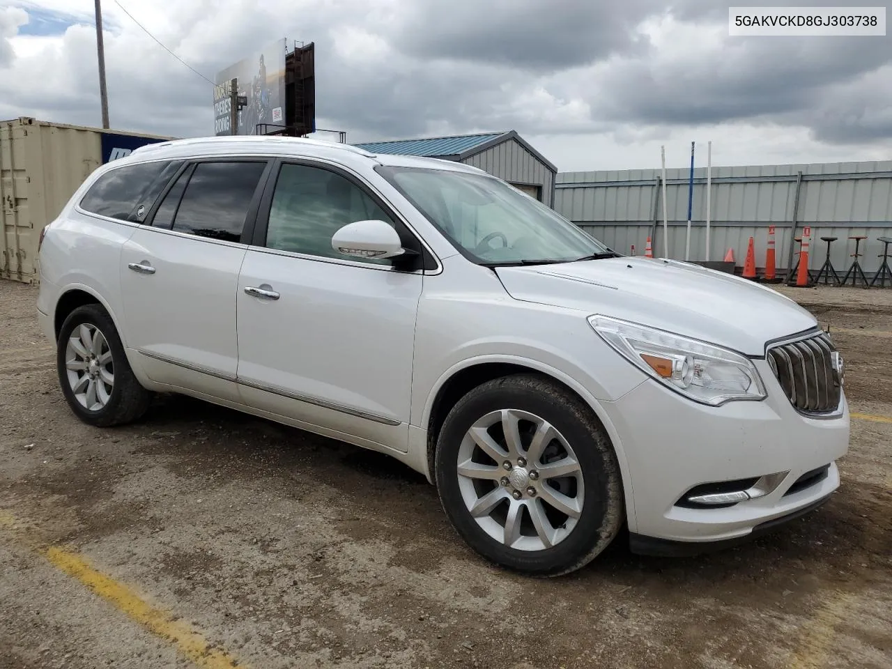 2016 Buick Enclave VIN: 5GAKVCKD8GJ303738 Lot: 54561744