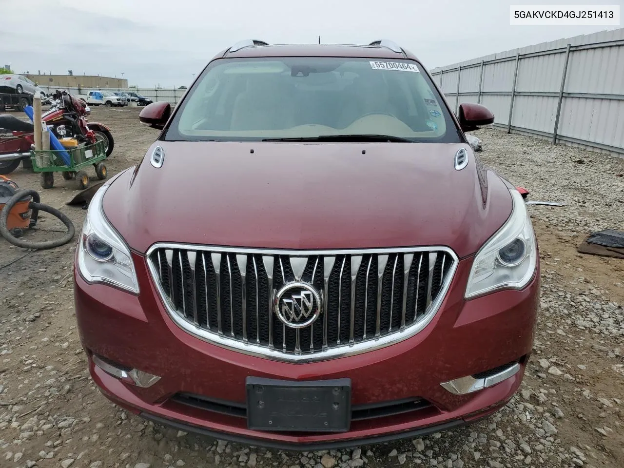 2016 Buick Enclave VIN: 5GAKVCKD4GJ251413 Lot: 55700464