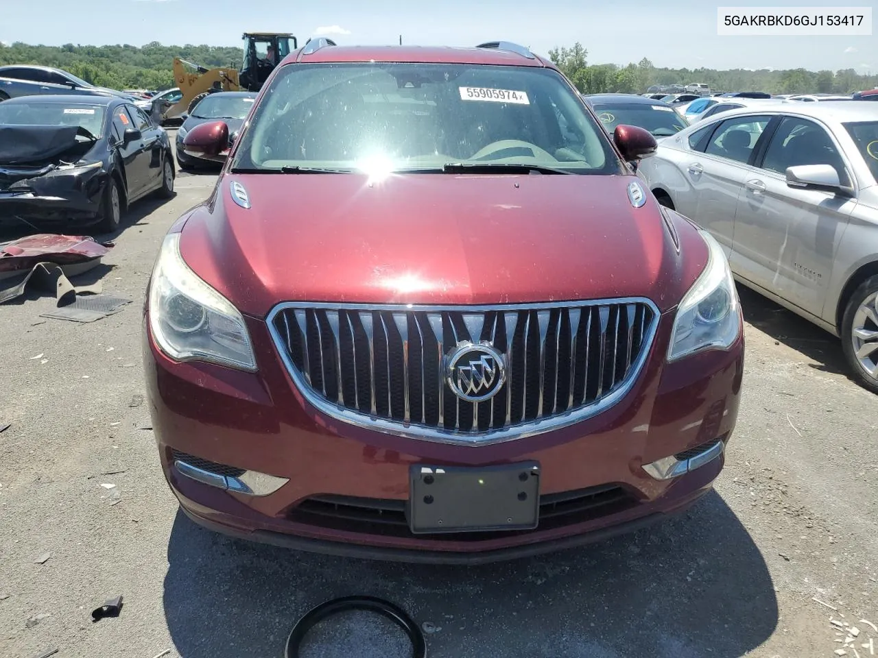 5GAKRBKD6GJ153417 2016 Buick Enclave