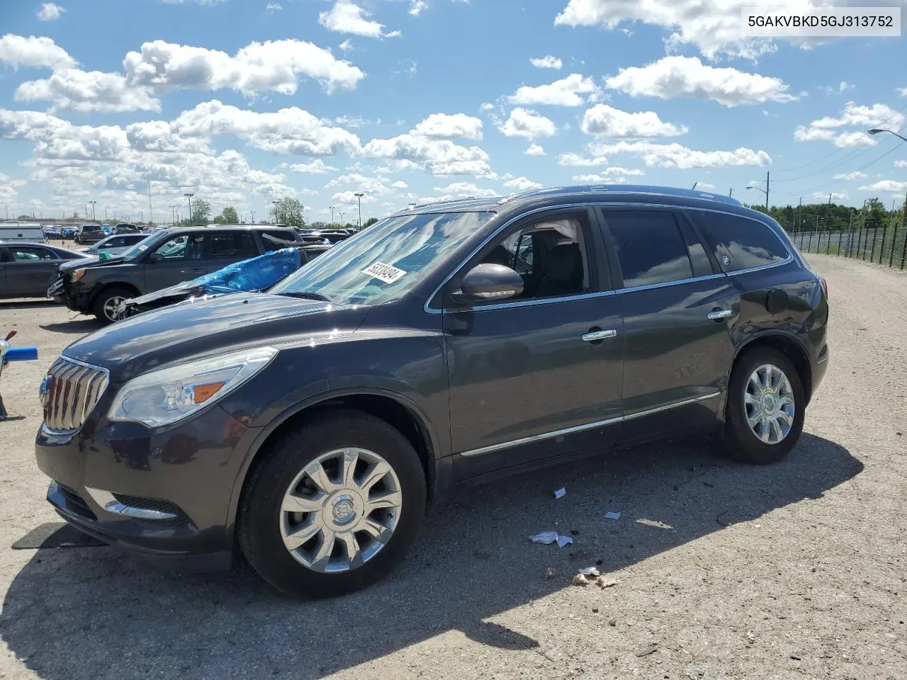 2016 Buick Enclave VIN: 5GAKVBKD5GJ313752 Lot: 56338494