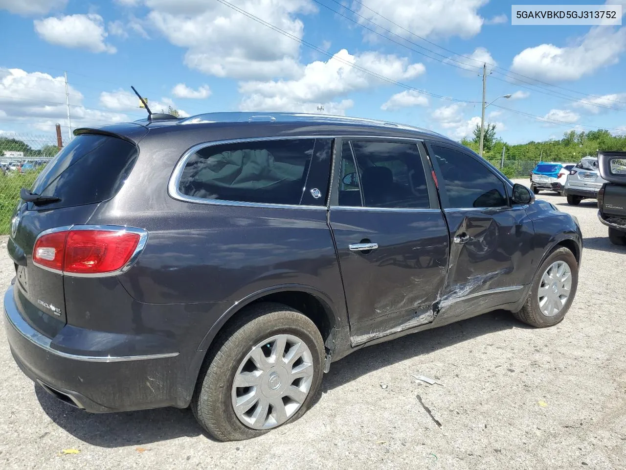 2016 Buick Enclave VIN: 5GAKVBKD5GJ313752 Lot: 56338494