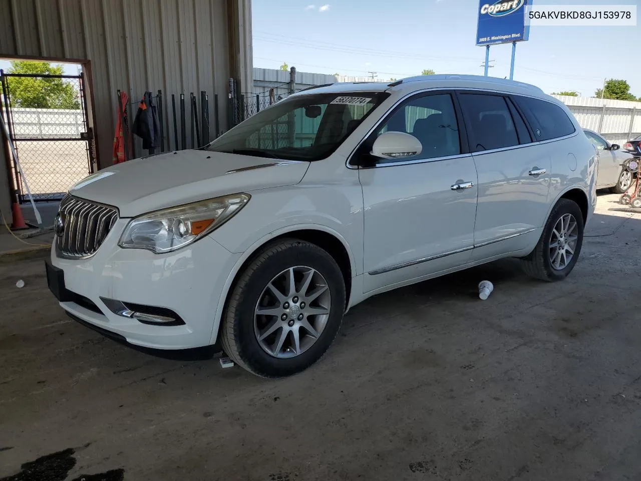 2016 Buick Enclave VIN: 5GAKVBKD8GJ153978 Lot: 56370774