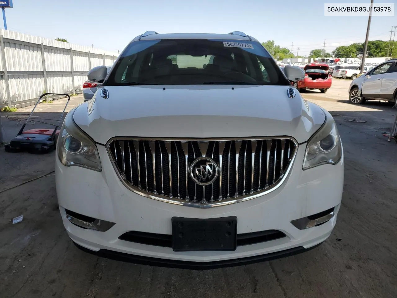 5GAKVBKD8GJ153978 2016 Buick Enclave