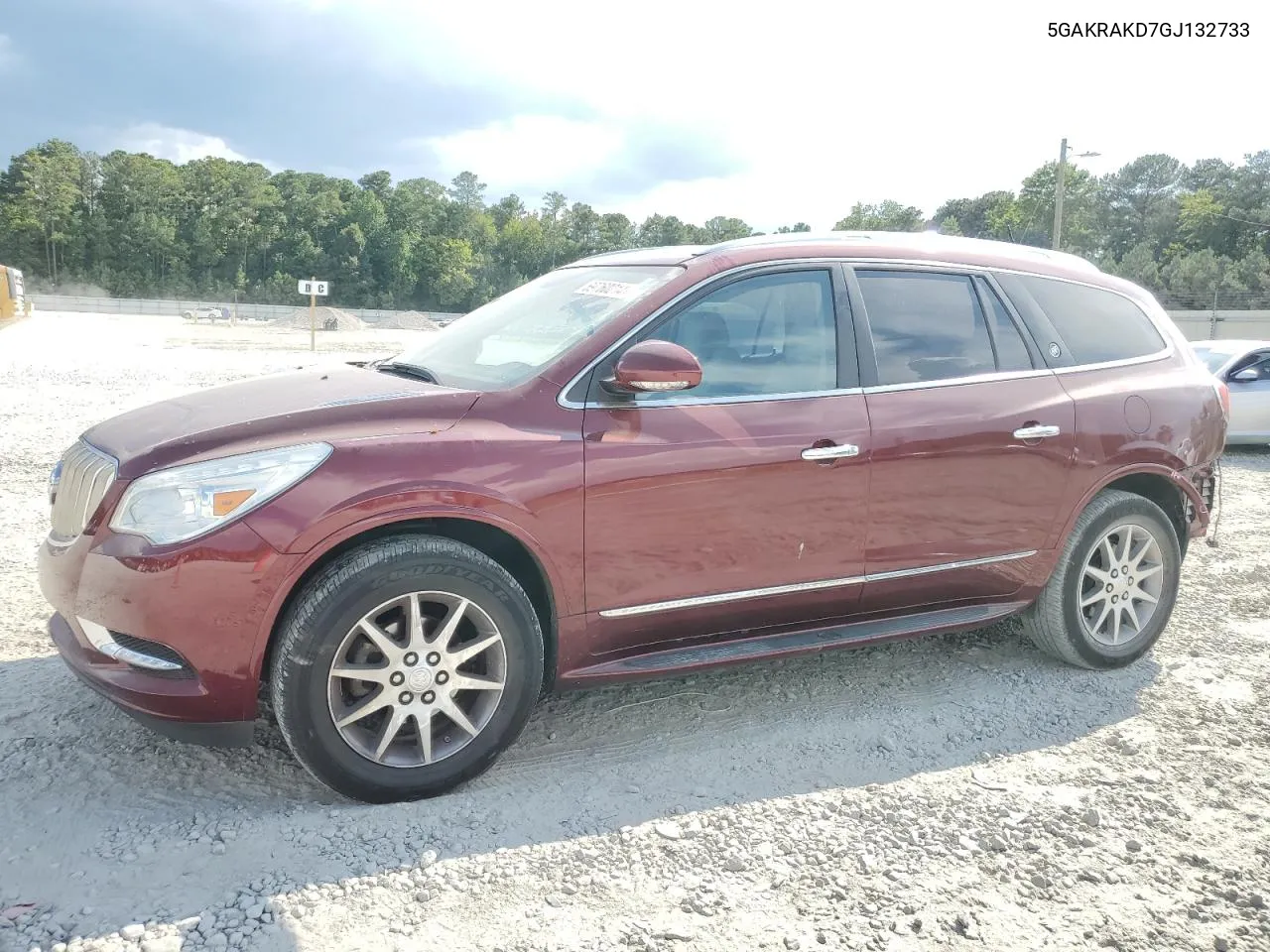 2016 Buick Enclave VIN: 5GAKRAKD7GJ132733 Lot: 69760214