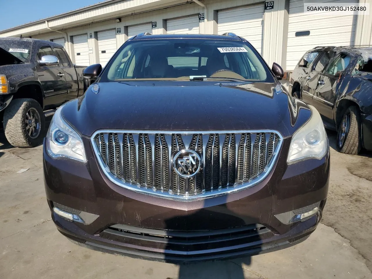 2016 Buick Enclave VIN: 5GAKVBKD3GJ152480 Lot: 70038564