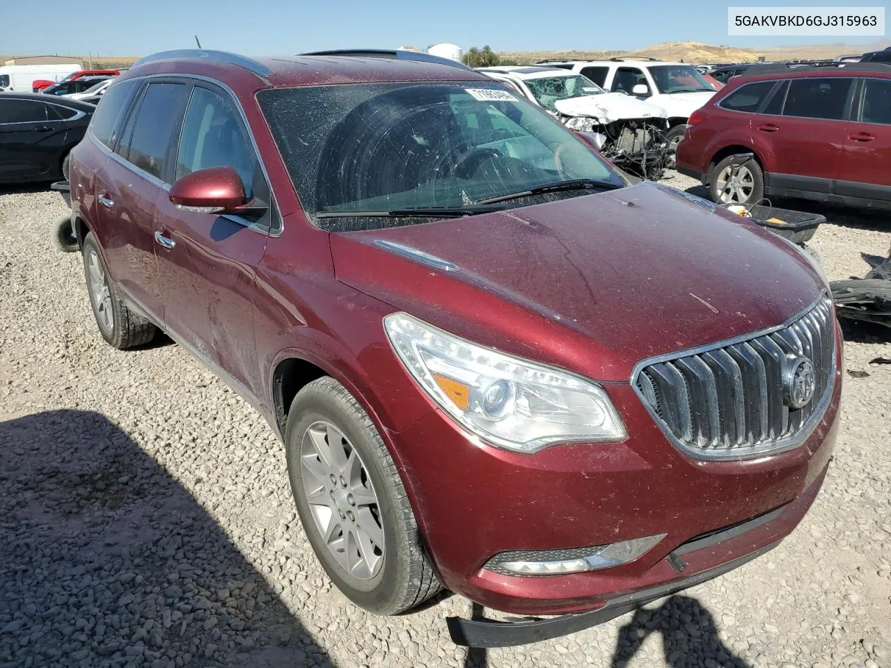 5GAKVBKD6GJ315963 2016 Buick Enclave