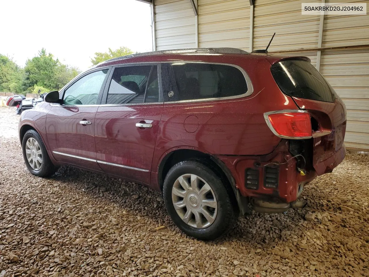 2016 Buick Enclave VIN: 5GAKRBKD2GJ204962 Lot: 73108644