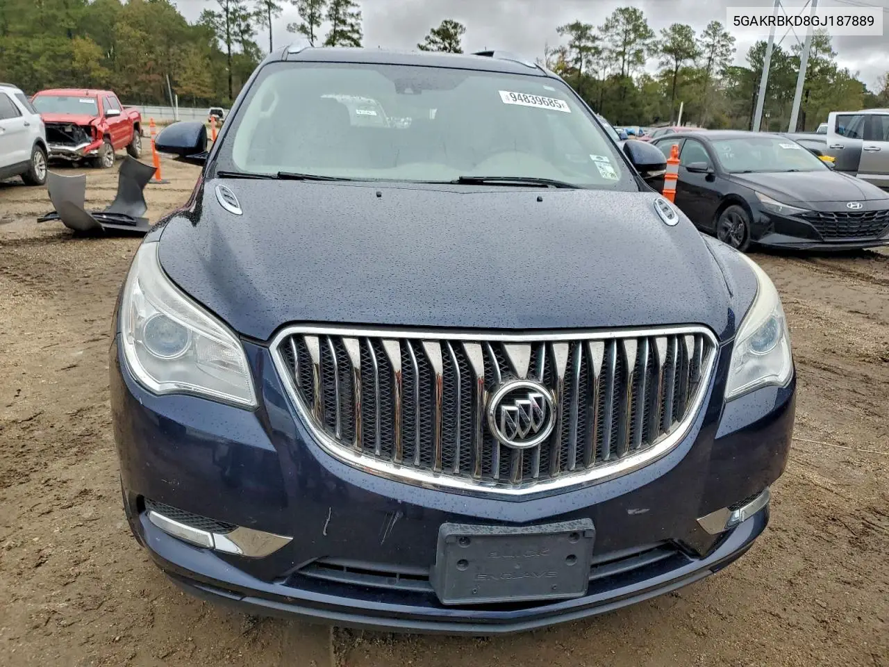 5GAKRBKD8GJ187889 2016 Buick Enclave