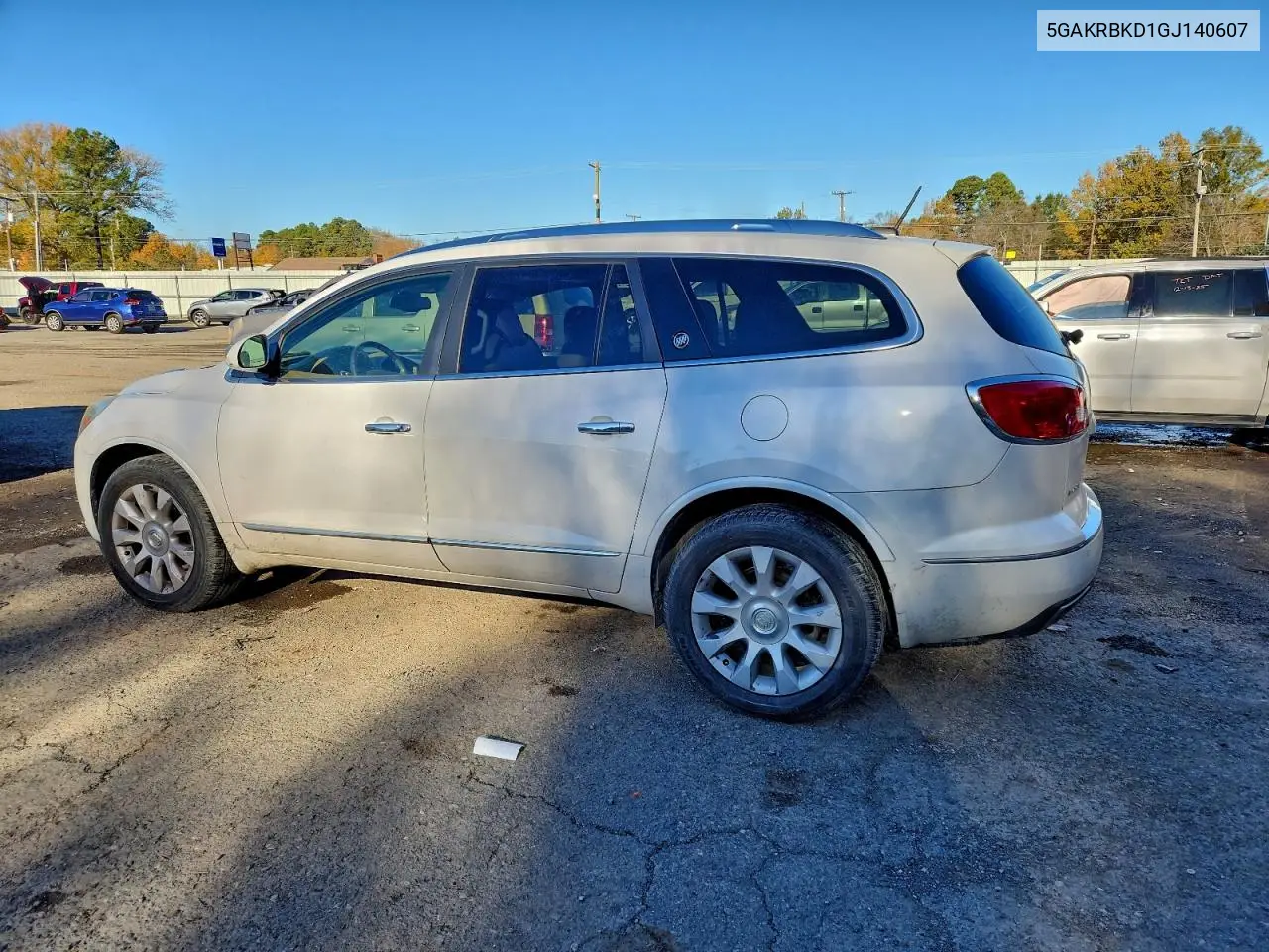 5GAKRBKD1GJ140607 2016 Buick Enclave