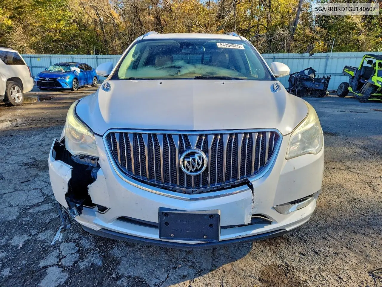 5GAKRBKD1GJ140607 2016 Buick Enclave