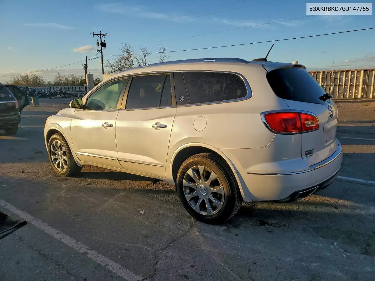 5GAKRBKD7GJ147755 2016 Buick Enclave