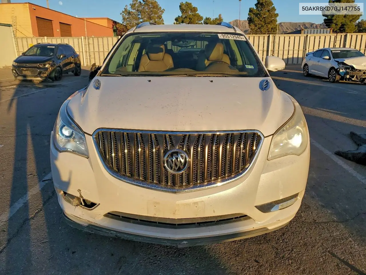 5GAKRBKD7GJ147755 2016 Buick Enclave